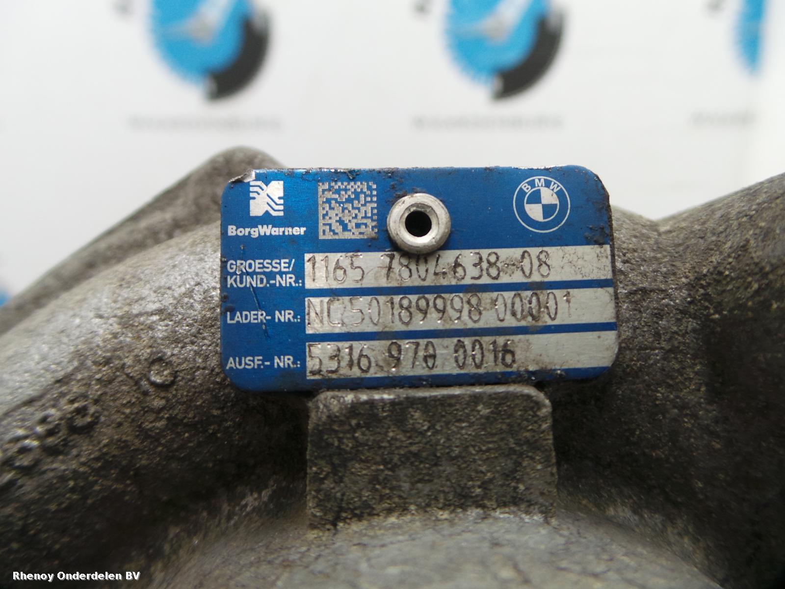 View Auto part TURBO BMW 1 SERIES 2008