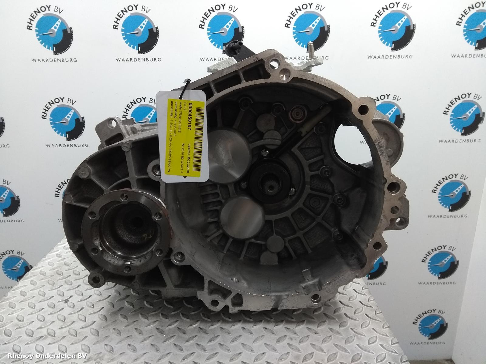 Bekijk Auto-onderdeel TRANSMISSIE / VERSNELLINGSBAK AUDI TT 2017