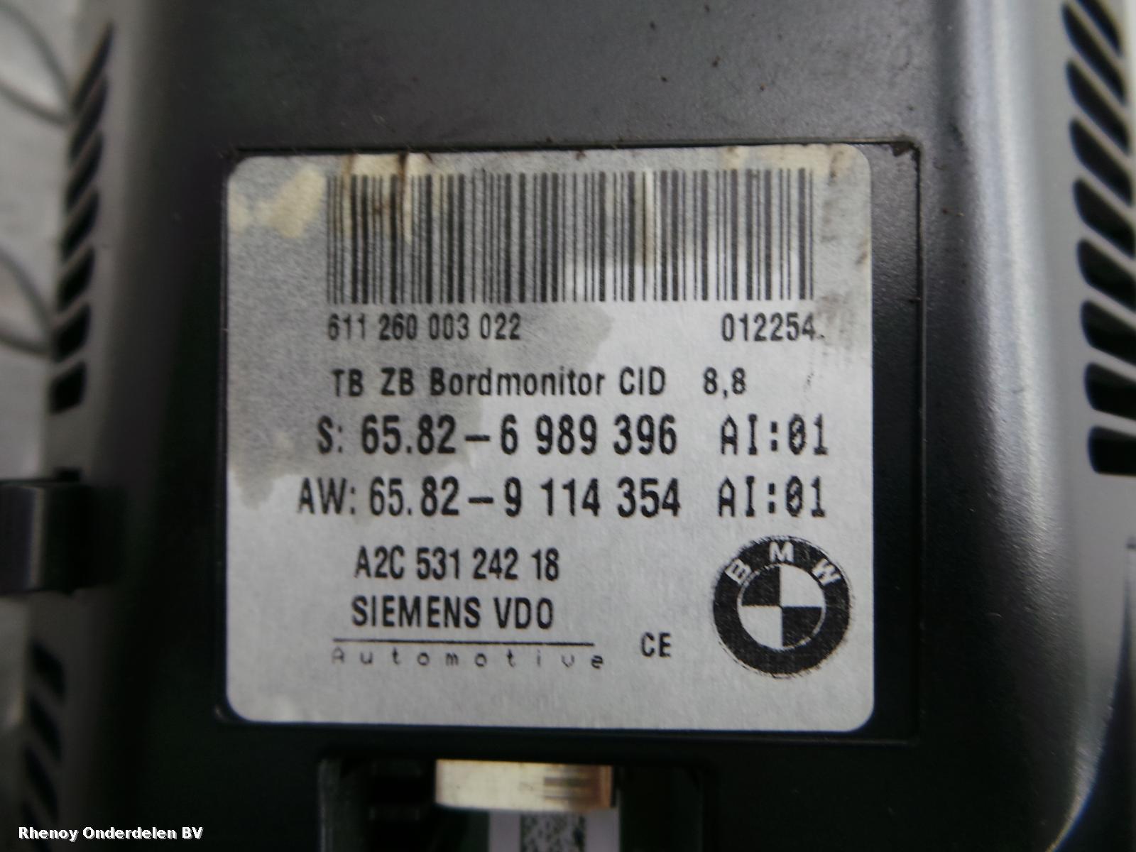 View Auto part INFORMATIE DISPLAY BMW 5 SERIES 2006