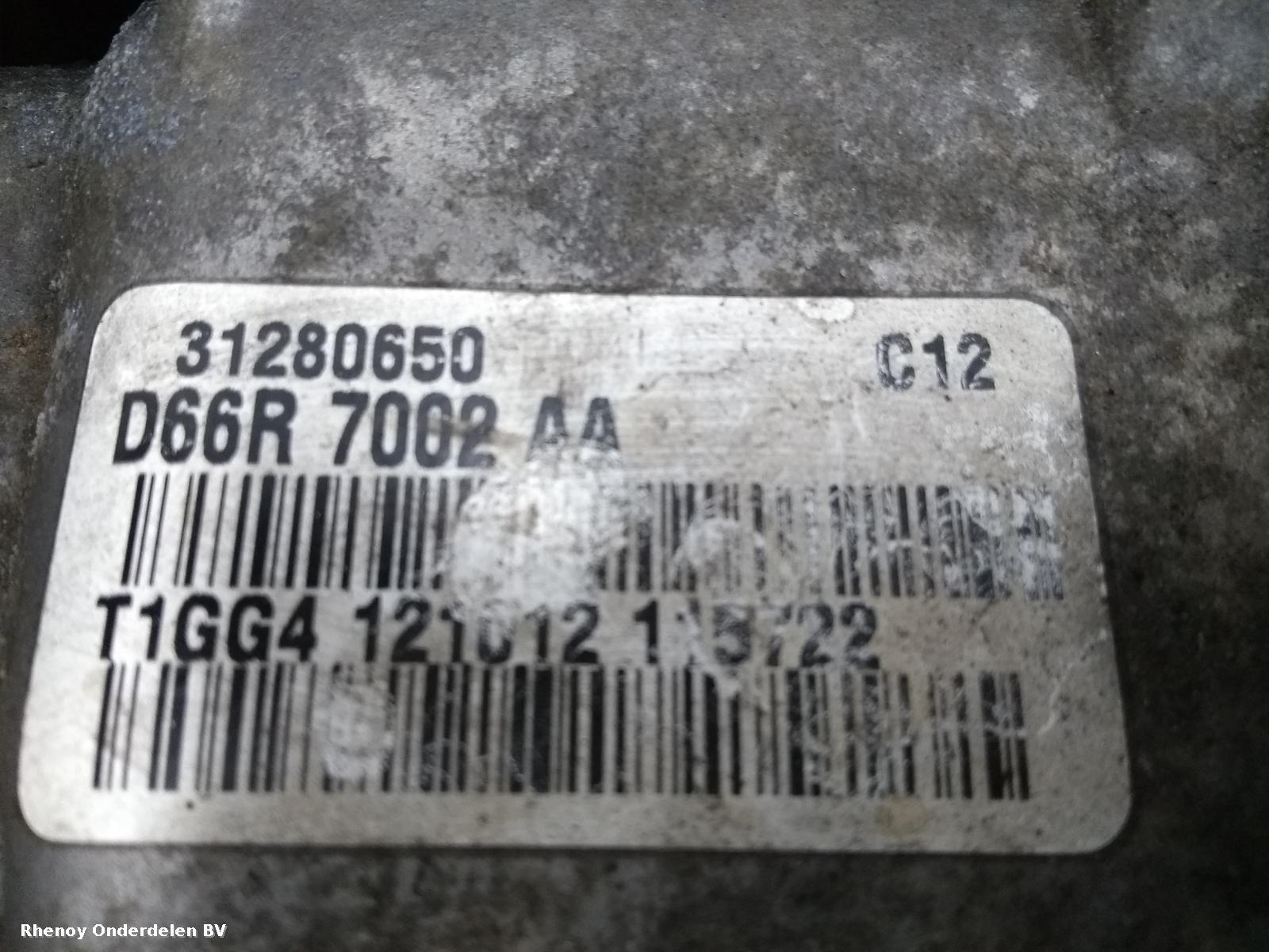 2014 VOLVO V40 TRANSMISSIE / VERSNELLINGSBAK View Auto part TRANSMISSIE / VERSNELLINGSBAK VOLVO V40 2014