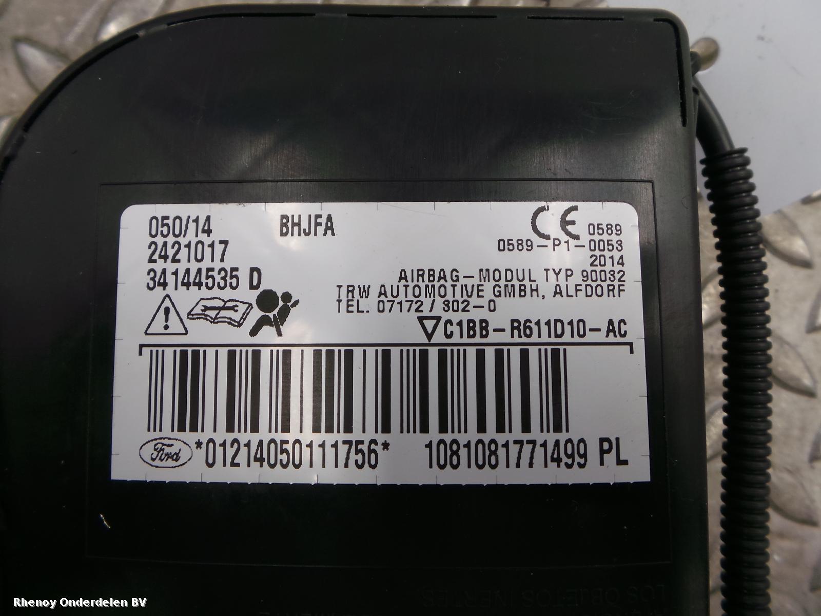 View Auto part AIRBAG RECHTS FORD FIESTA 2016