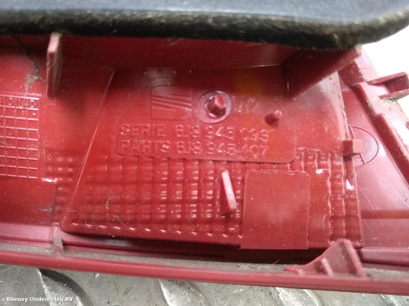 2012 SEAT IBIZA ACHTERLICHT L View Auto part ACHTERLICHT L SEAT IBIZA 2012