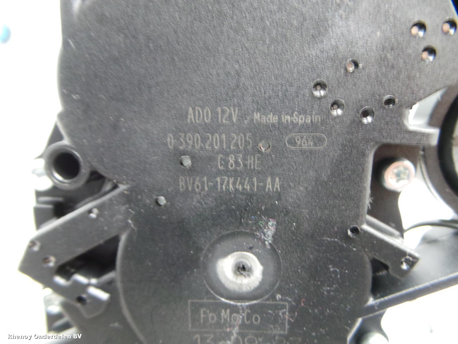 2013 FORD FOCUS RUITENWISSERMOTOR ACHTER View Auto part RUITENWISSERMOTOR ACHTER FORD FOCUS 2013
