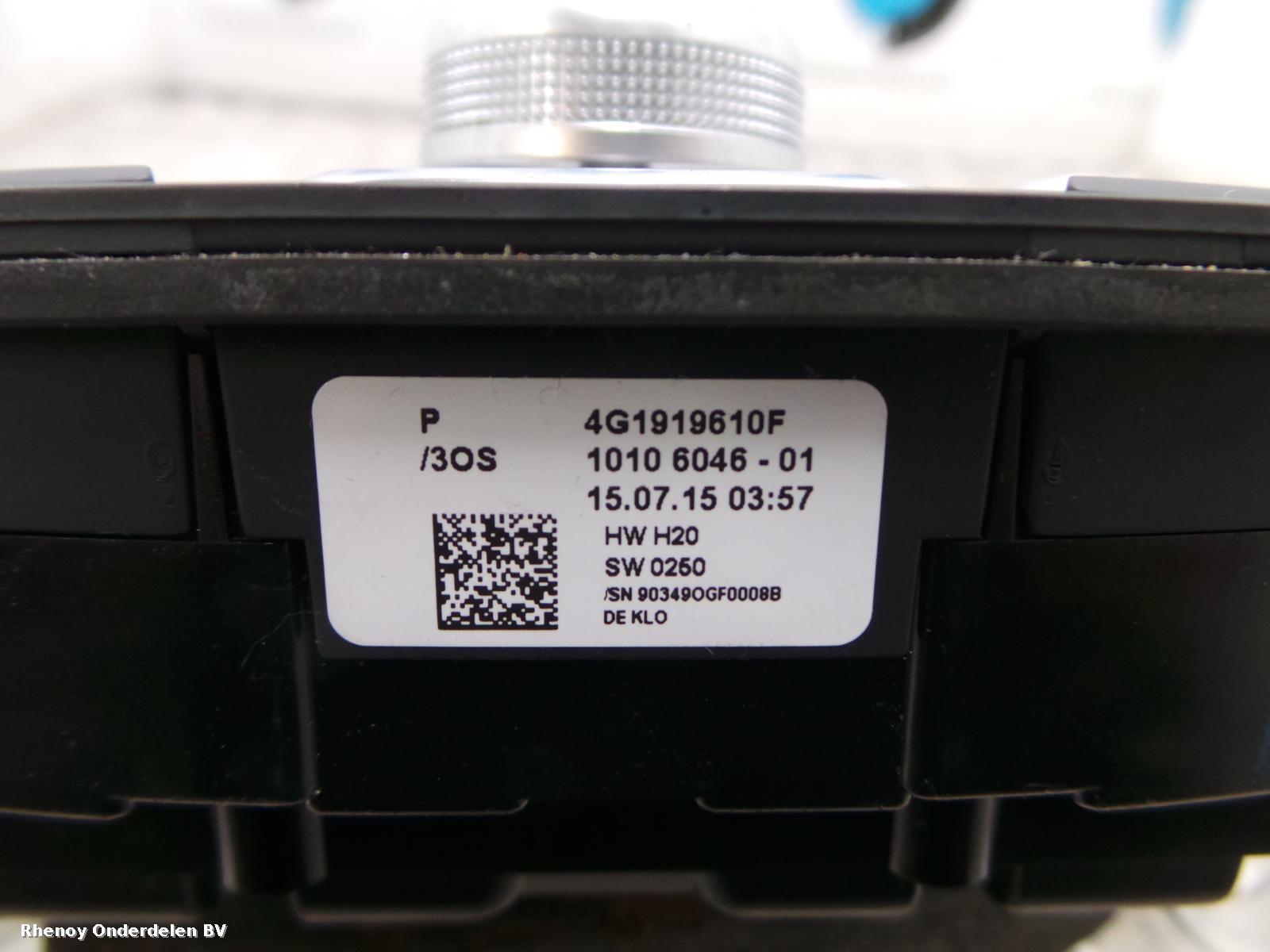 2015 AUDI A6 RADIO View Auto part RADIO AUDI A6 2015
