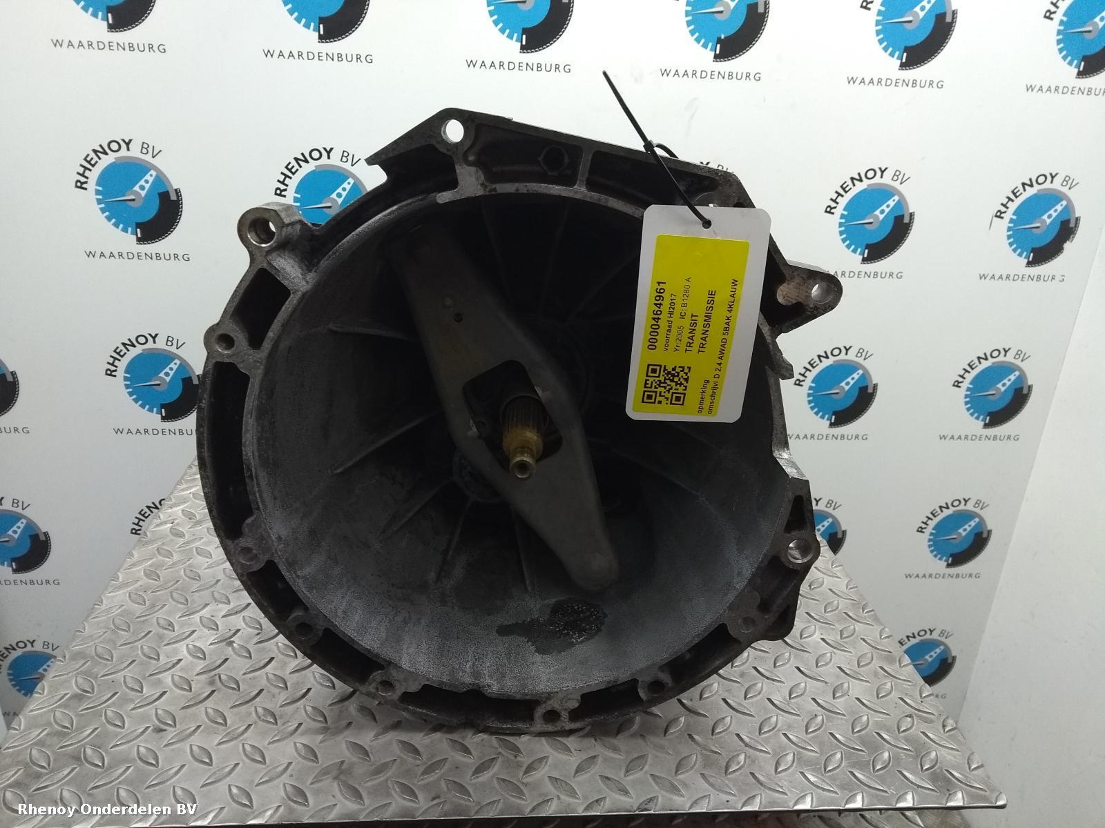 Bekijk Auto-onderdeel TRANSMISSIE / VERSNELLINGSBAK FORD TRANSIT 2005