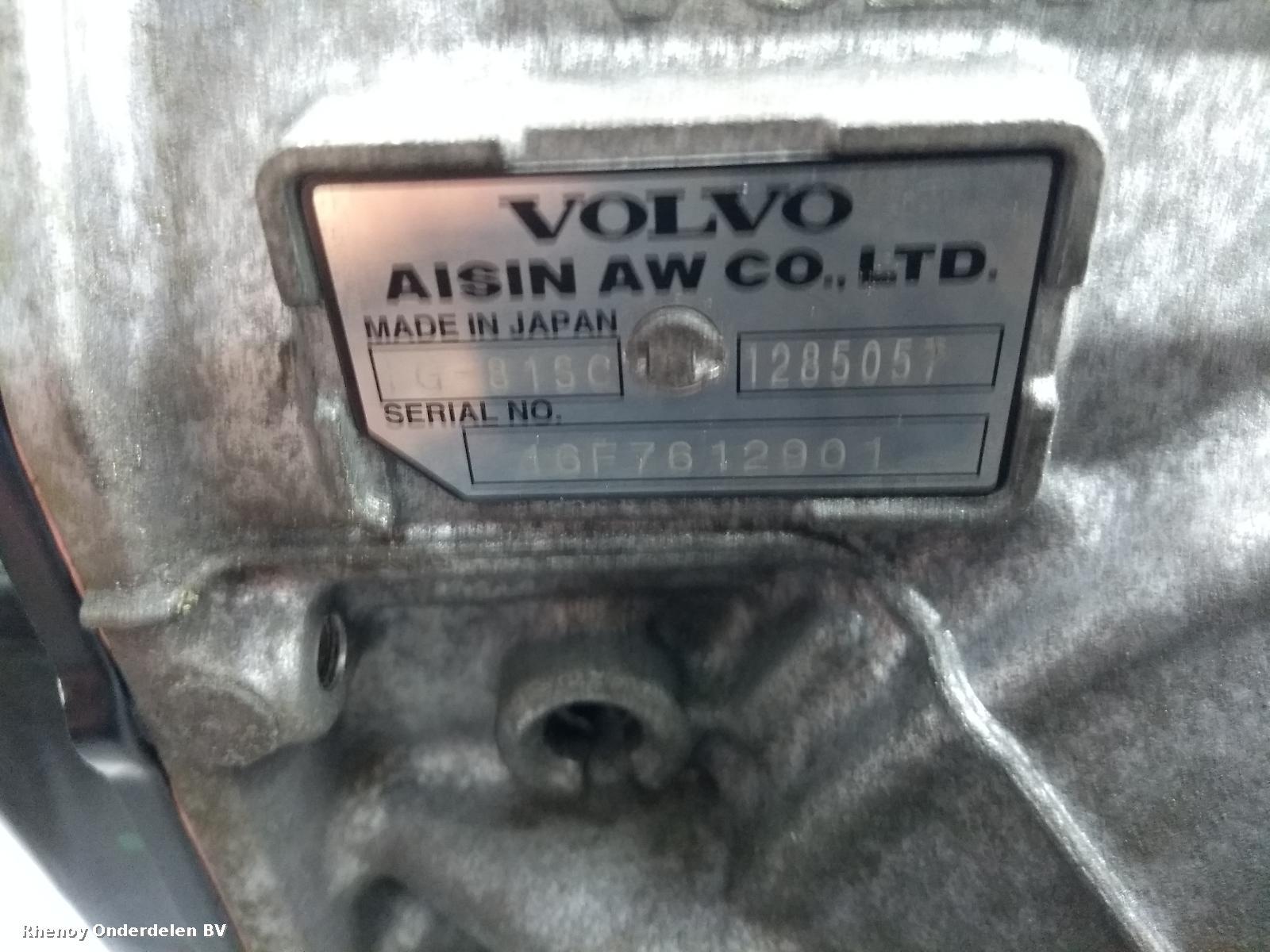 View Auto part TRANSMISSIE / VERSNELLINGSBAK VOLVO V40 2016