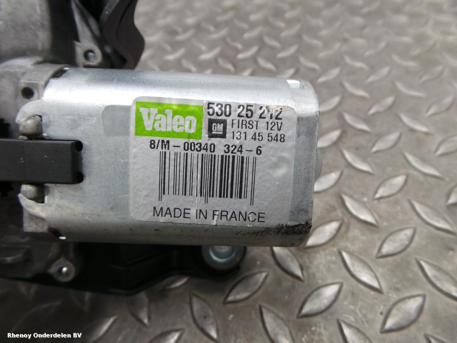 2006 OPEL / VAUXHALL ZAFIRA RUITENWISSERMOTOR ACHTER View Auto part RUITENWISSERMOTOR ACHTER OPEL / VAUXHALL ZAFIRA 2006
