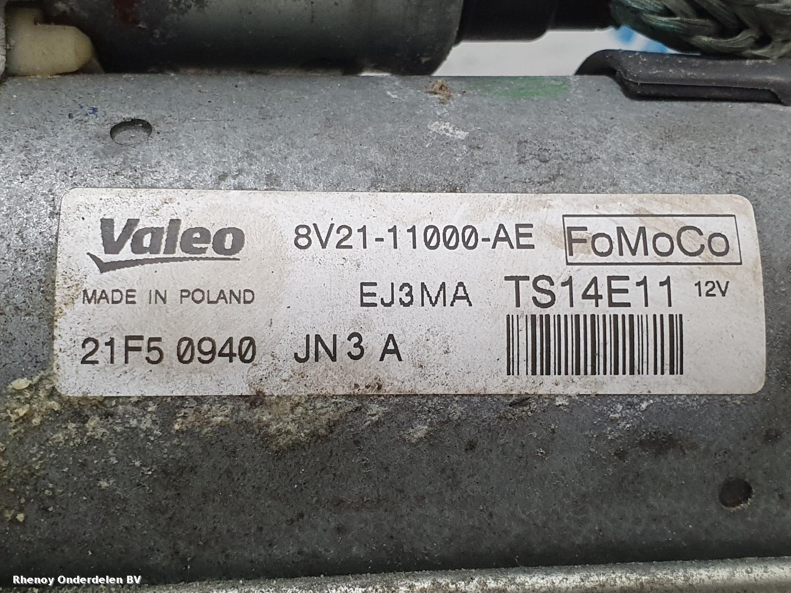 View Auto part STARTMOTOR FORD TRANSIT COURIER 2015