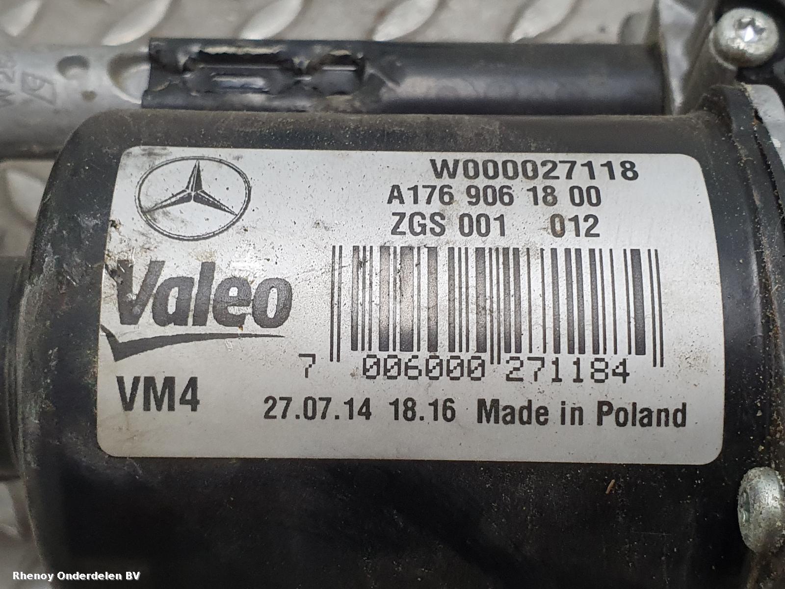 View Auto part RUITENWISSERMOTOR VOOR MERCEDES CLA 2014