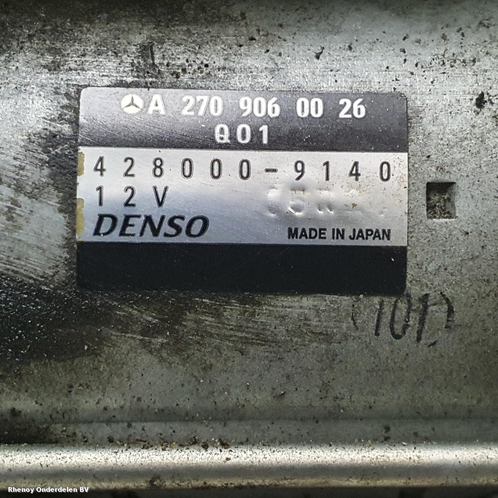 View Auto part STARTMOTOR MERCEDES CLA 2014