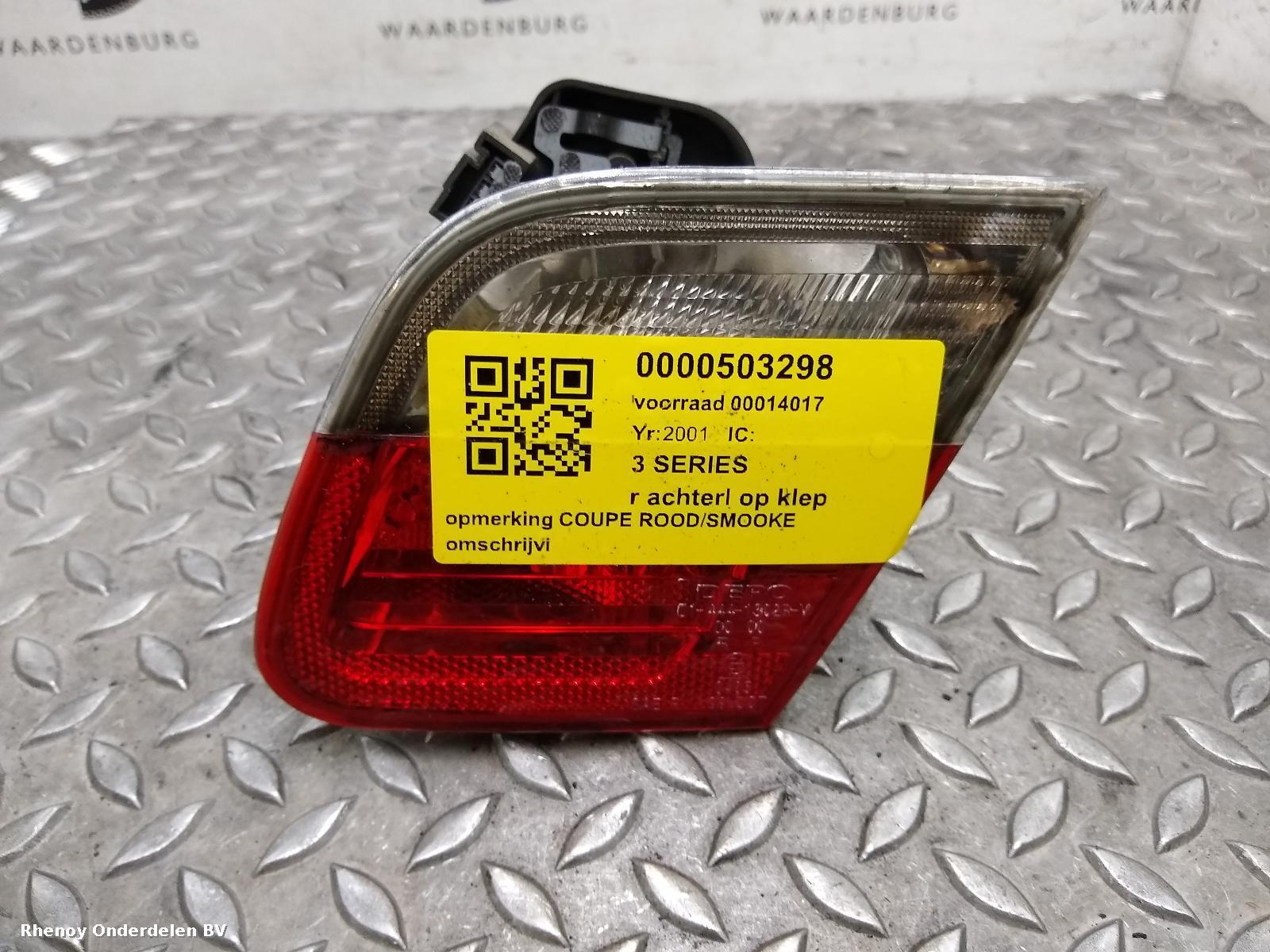 Bekijk Auto-onderdeel ACHTERLICHT R BMW 3 SERIES 2001