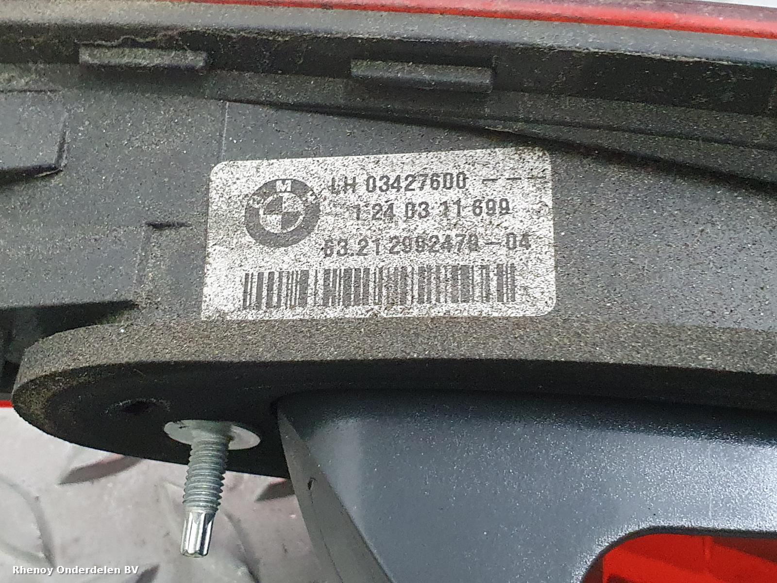 View Auto part ACHTERLICHT L BMW X1 2011
