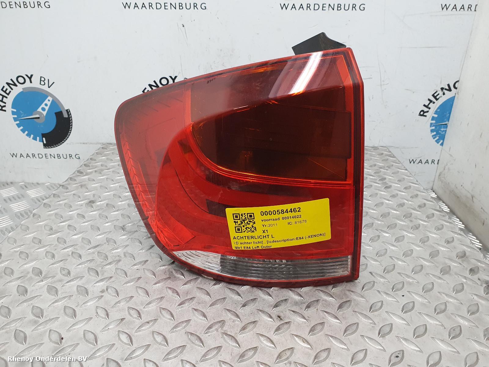 Bekijk Auto-onderdeel ACHTERLICHT L BMW X1 2011