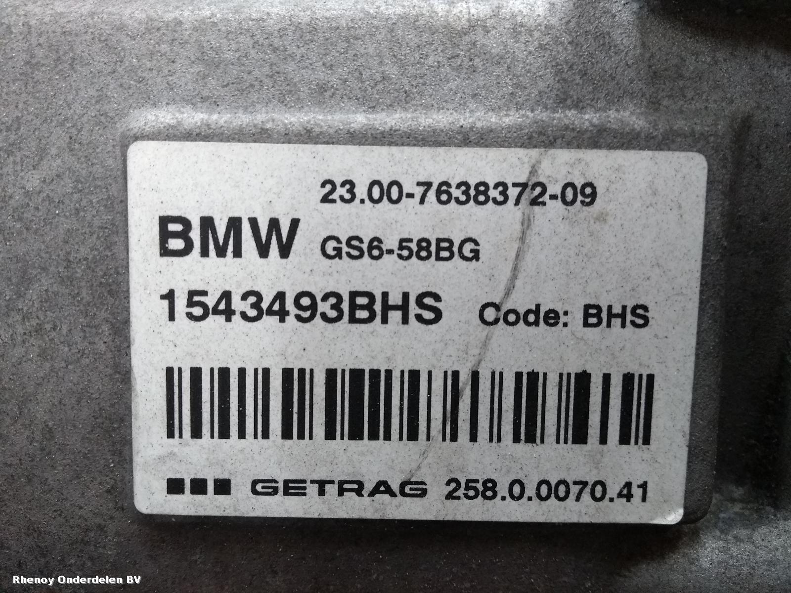 View Auto part TRANSMISSIE / VERSNELLINGSBAK MINI (BMW) MINI 2016