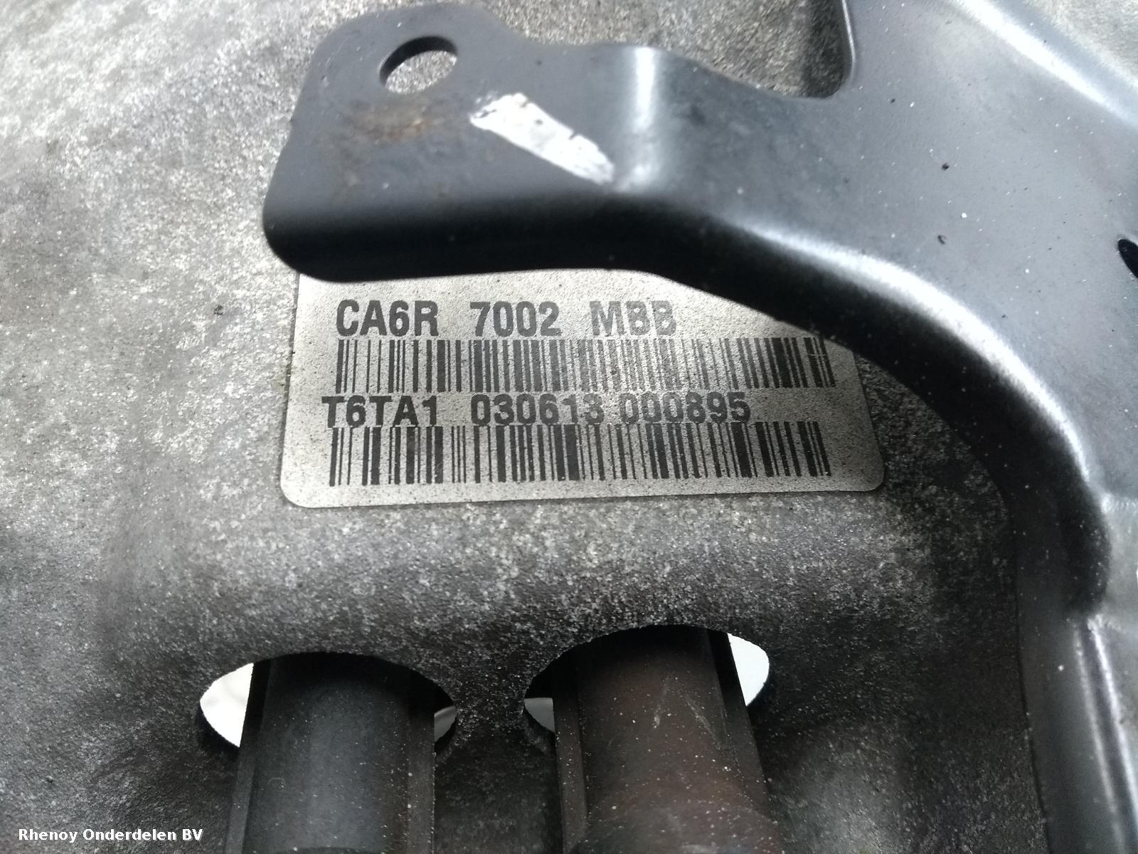 View Auto part TRANSMISSIE / VERSNELLINGSBAK FORD FIESTA 2014