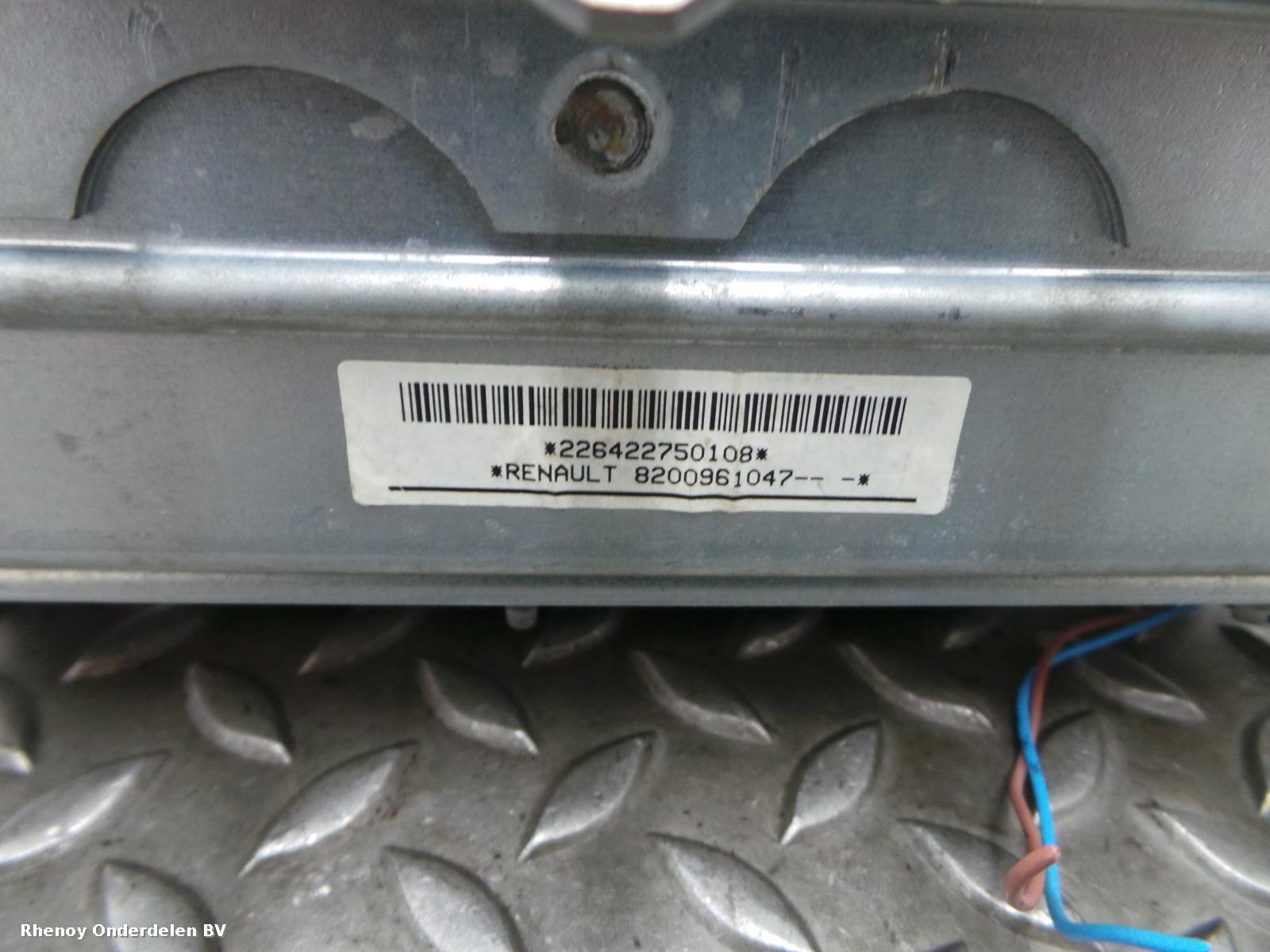 View Auto part AIRBAG RECHTS RENAULT CLIO 2012