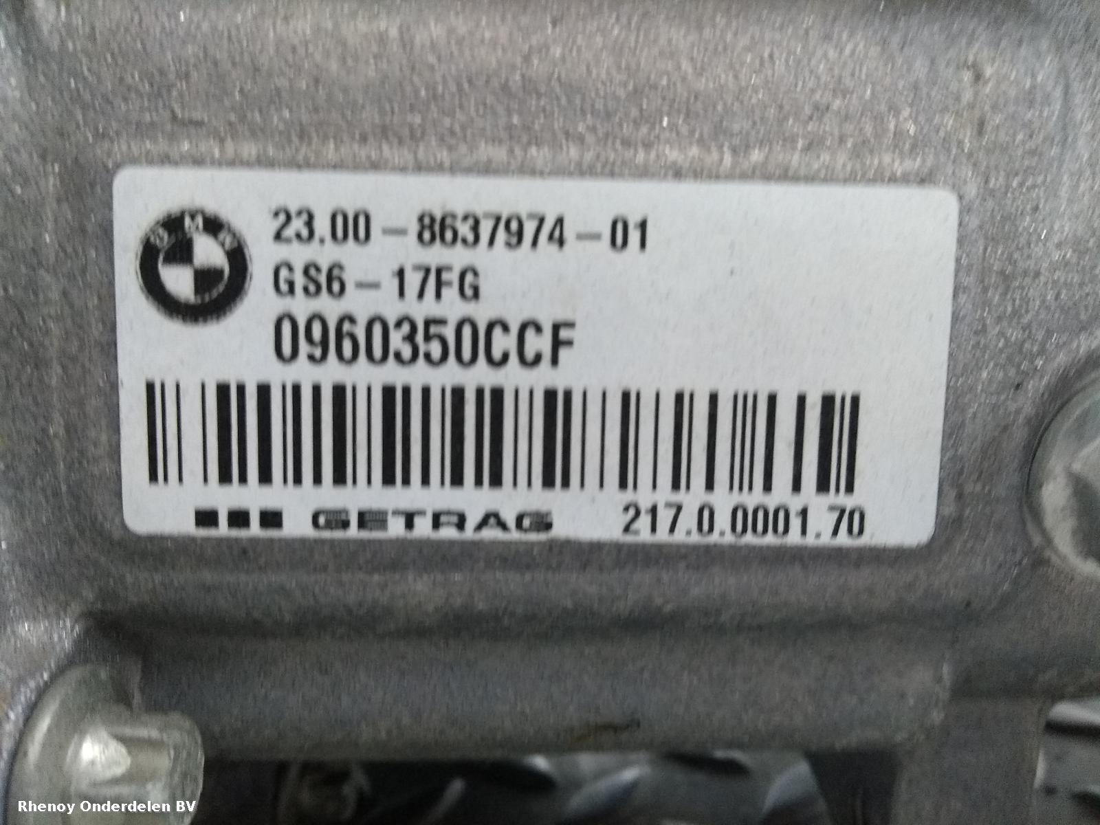 2018 BMW 2 SERIES TRANSMISSIE / VERSNELLINGSBAK View Auto part TRANSMISSIE / VERSNELLINGSBAK BMW 2 SERIES 2018