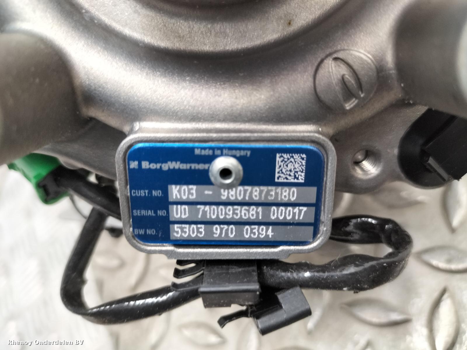 View Auto part TURBO CITROEN C4 2015