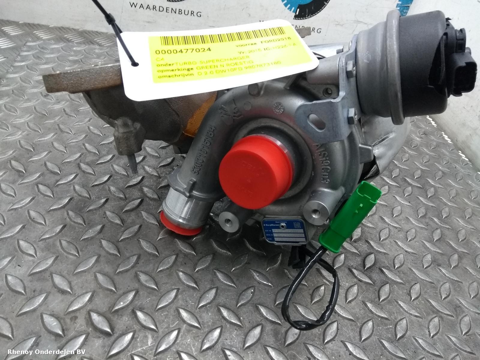 View Auto part Turbocharger CITROEN C4 2015