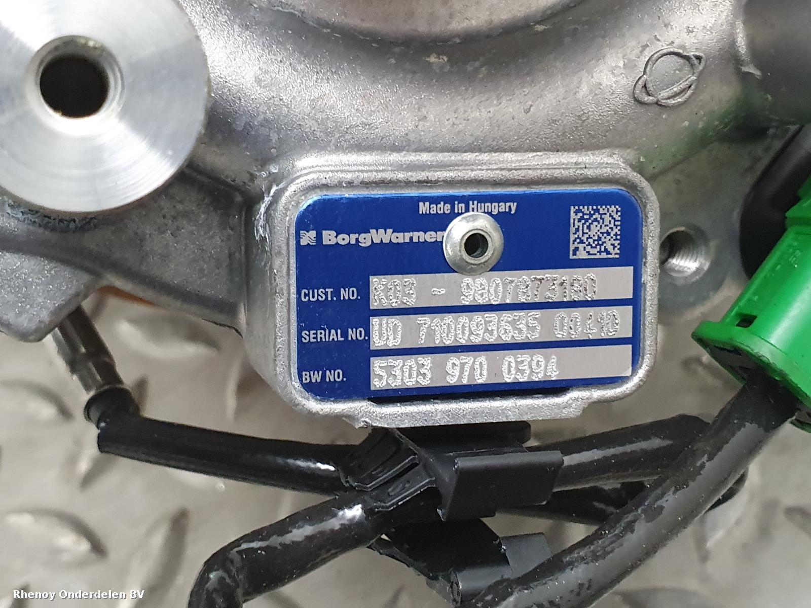 View Auto part TURBO CITROEN C4 2015