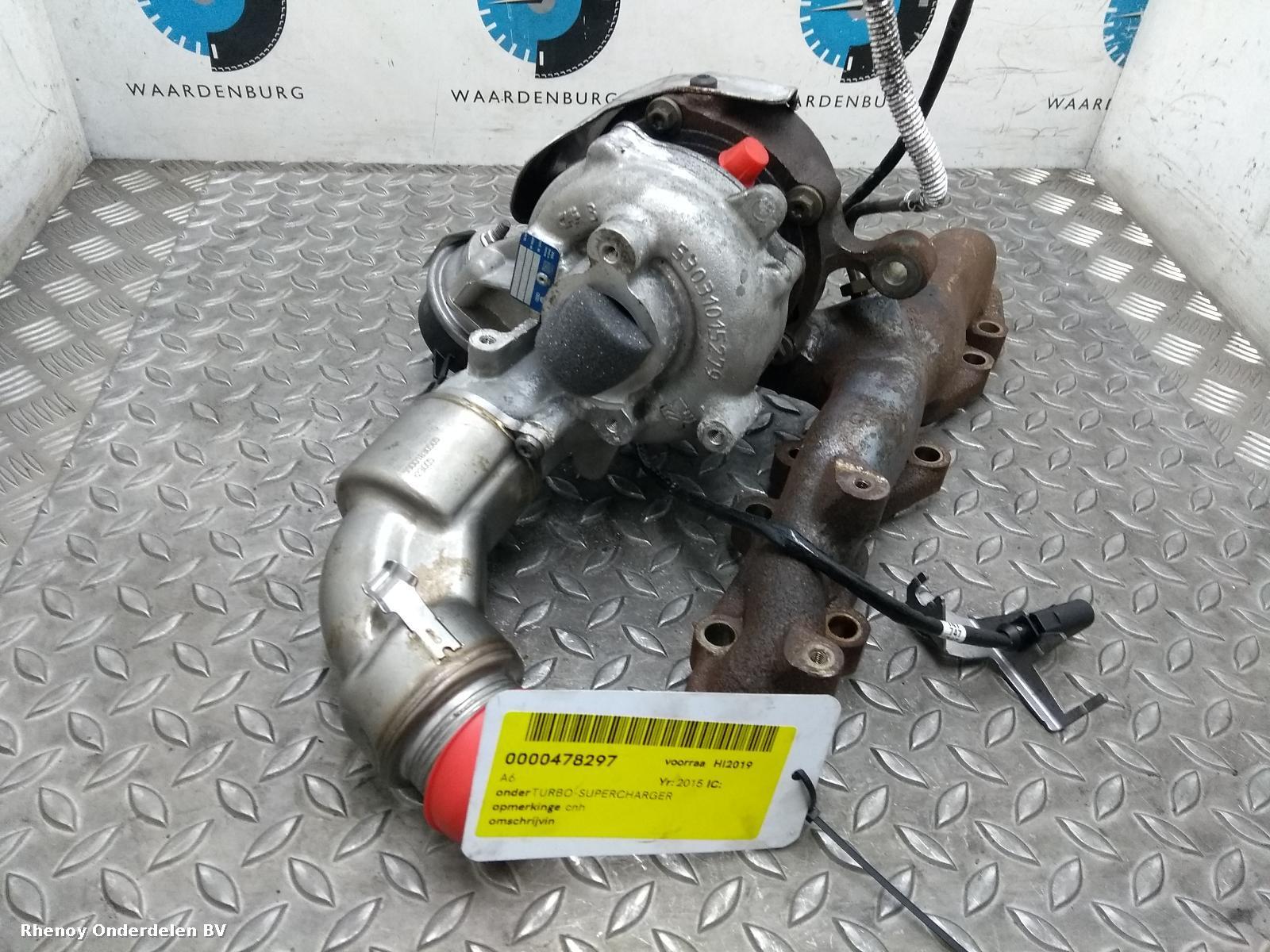 View Auto part Turbocharger AUDI A6 2015