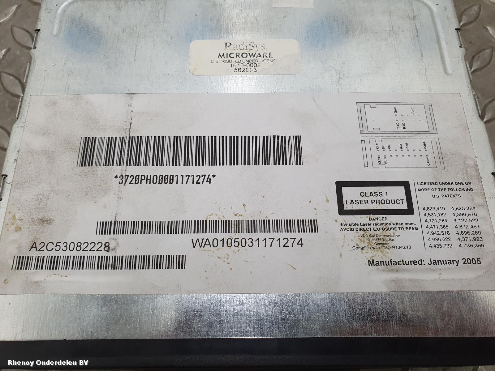 View Auto part NAVIGATIE VOLKSWAGEN PHAETON 2005