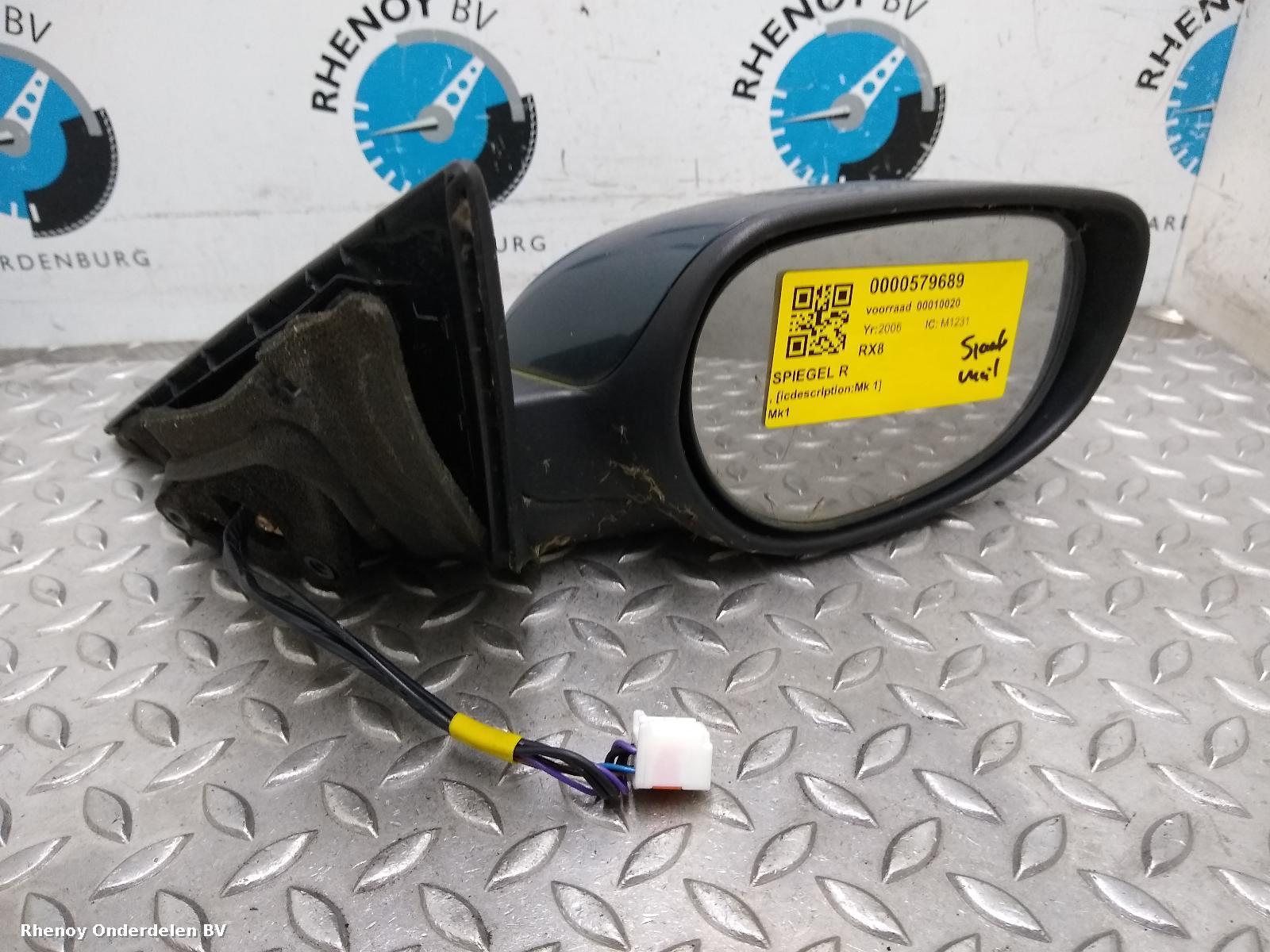 View Auto part R Door Mirror MAZDA RX8 2006