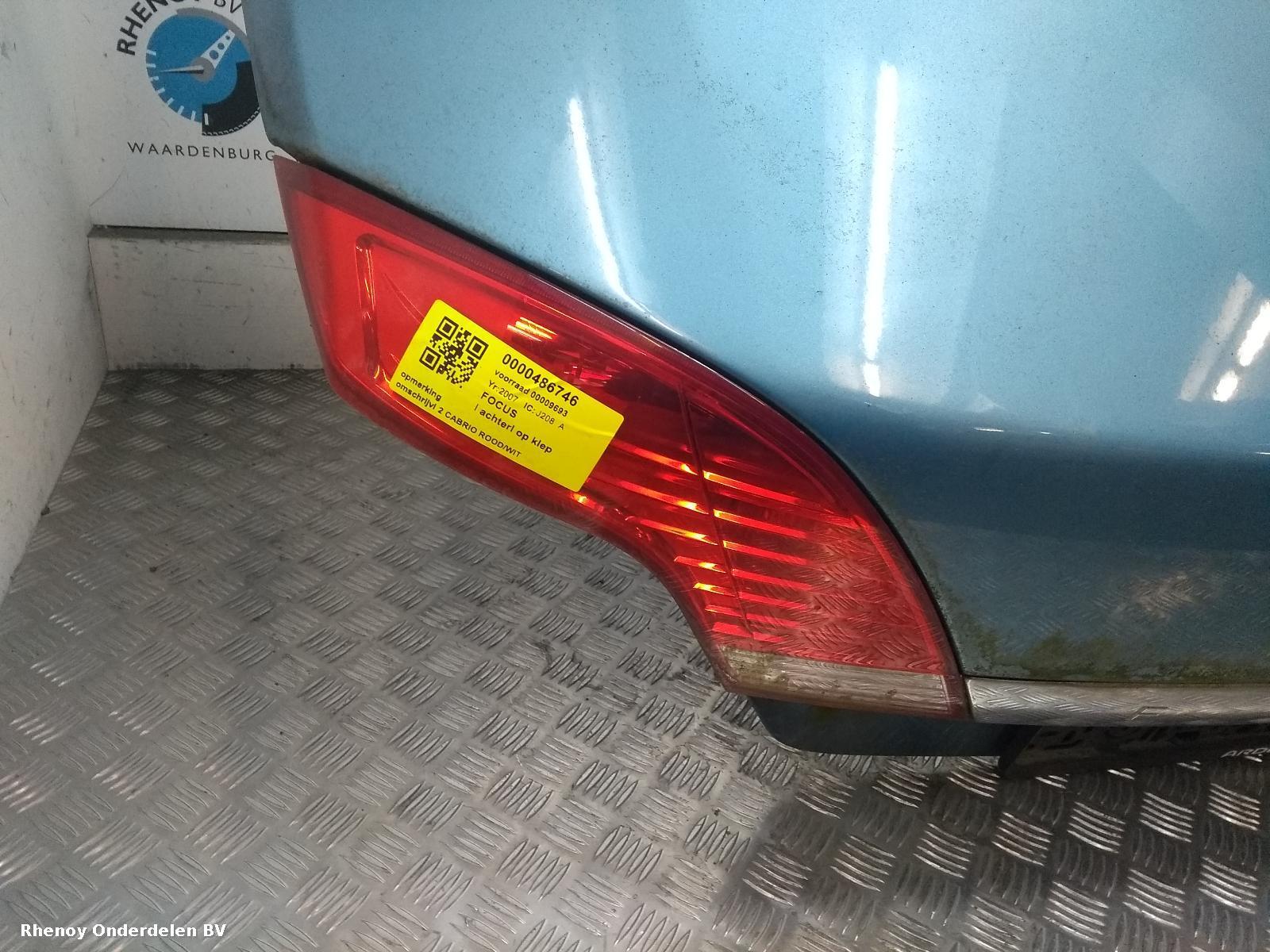 View Auto part L Taillight FORD FOCUS 2007