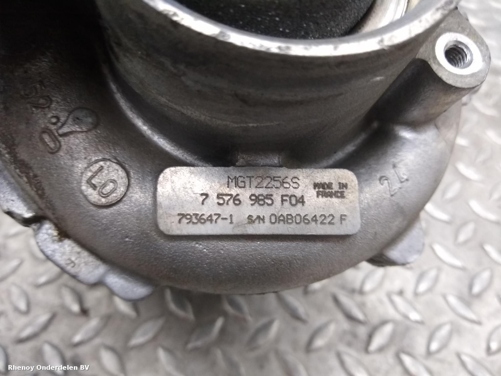 View Auto part TURBO BMW X6 2012