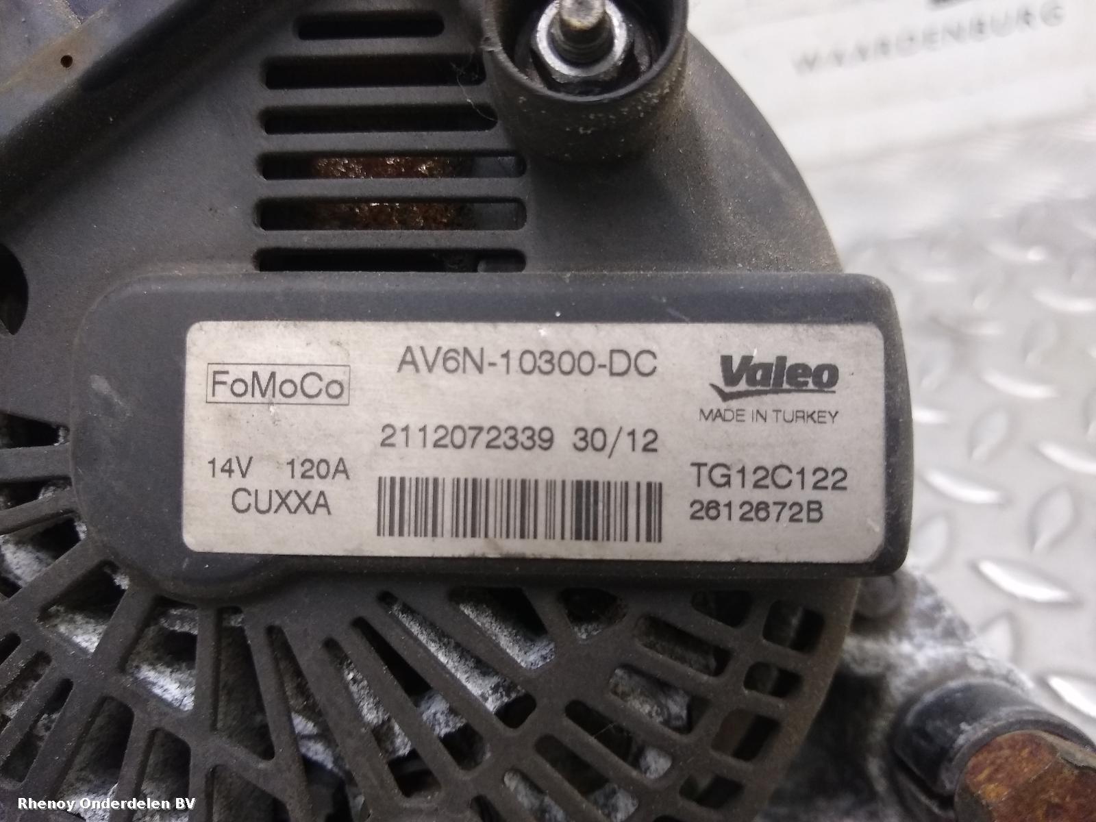 View Auto part DYNAMO FORD FIESTA 2012