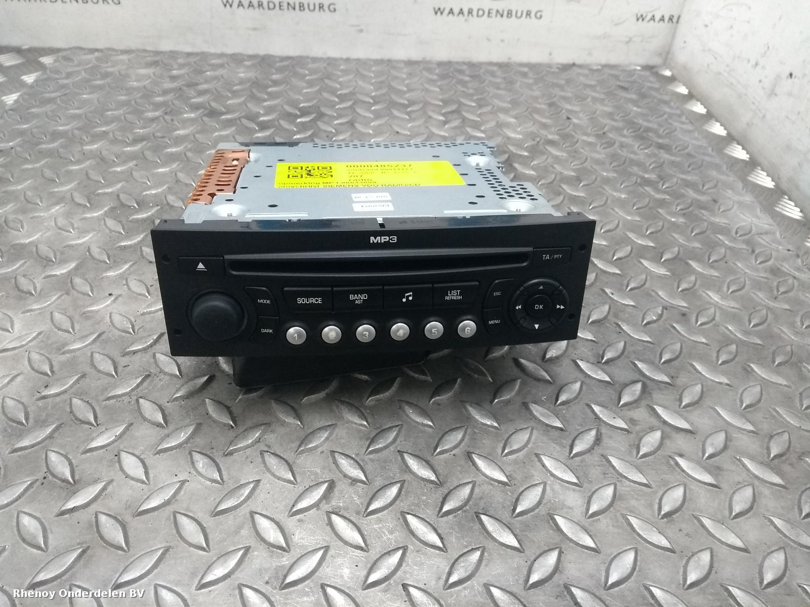 Bekijk Auto-onderdeel RADIO PEUGEOT 207 2008