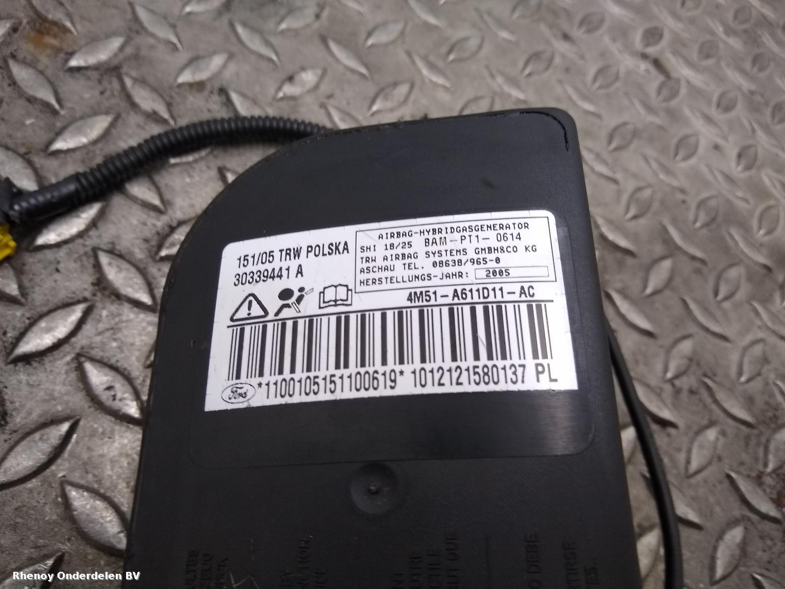 2005 FORD FOCUS AIRBAG LINKS View Auto part AIRBAG LINKS FORD FOCUS 2005