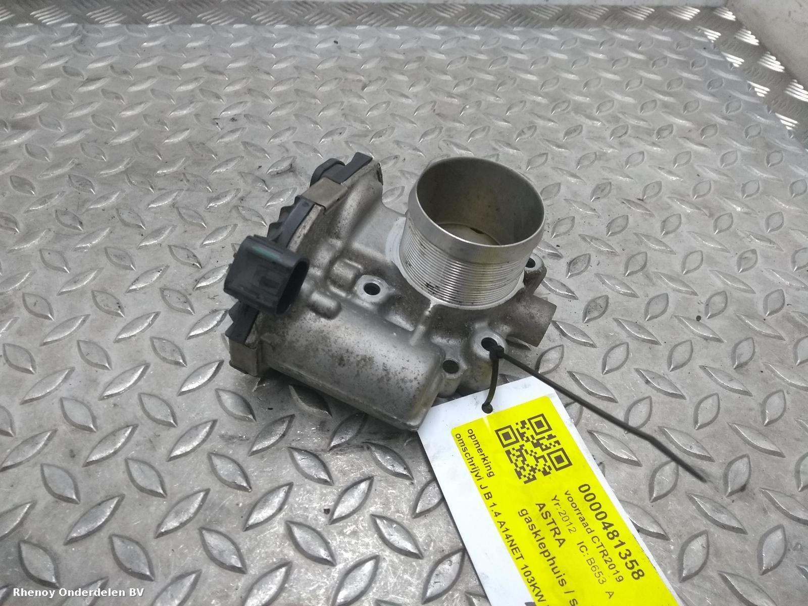 Bekijk Auto-onderdeel GASKLEPHUIS OPEL / VAUXHALL ASTRA 2012