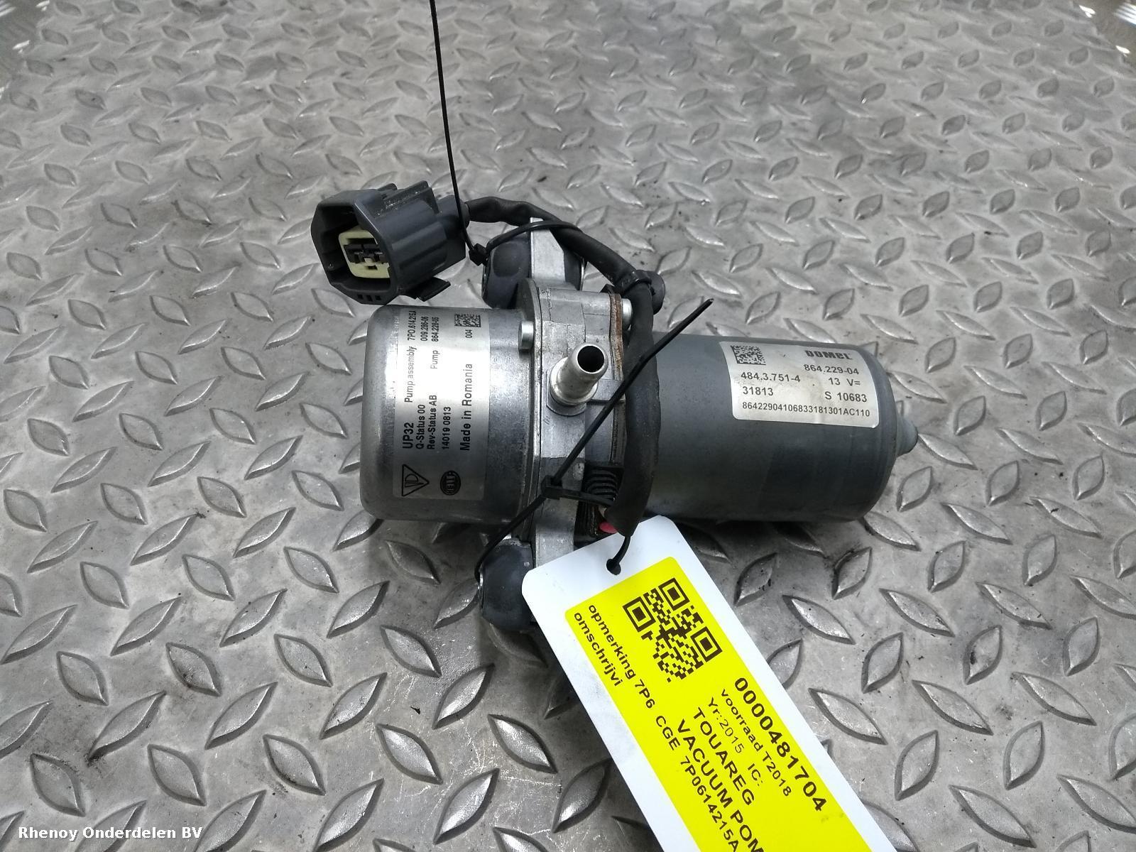 View Auto part Vacuum Pump VOLKSWAGEN TOUAREG 2015