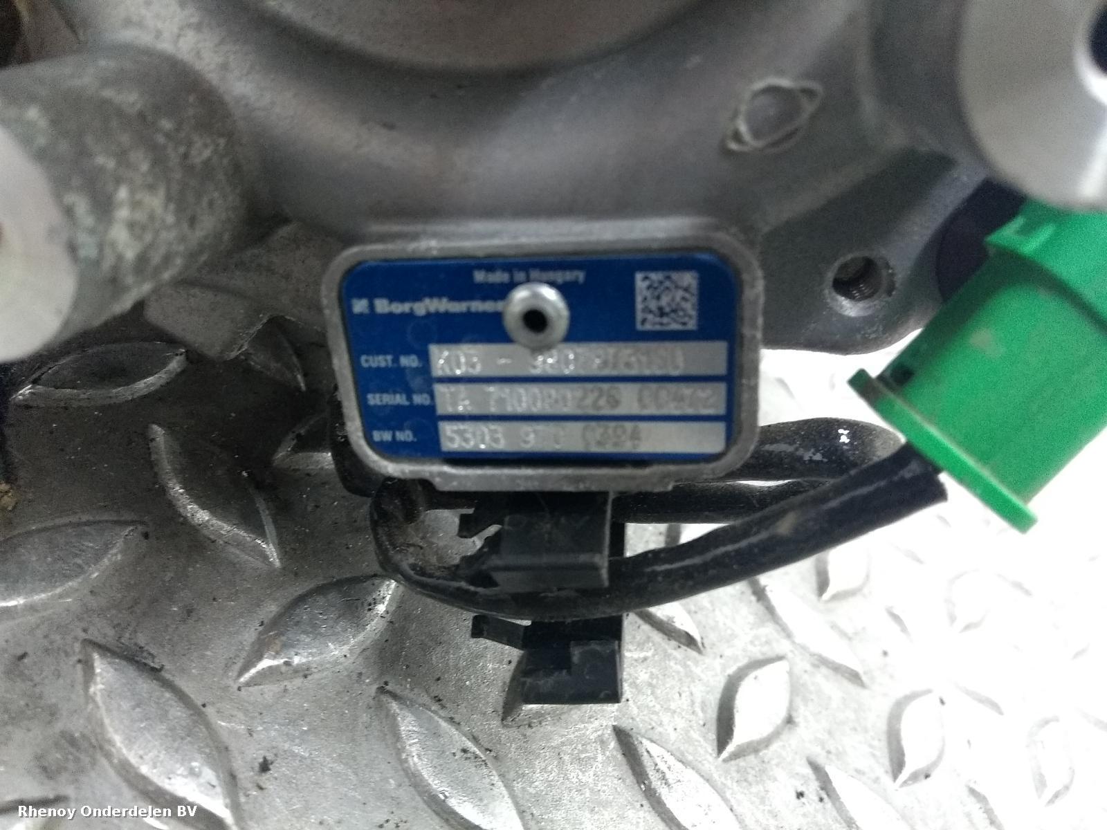 View Auto part TURBO PEUGEOT 308 2017