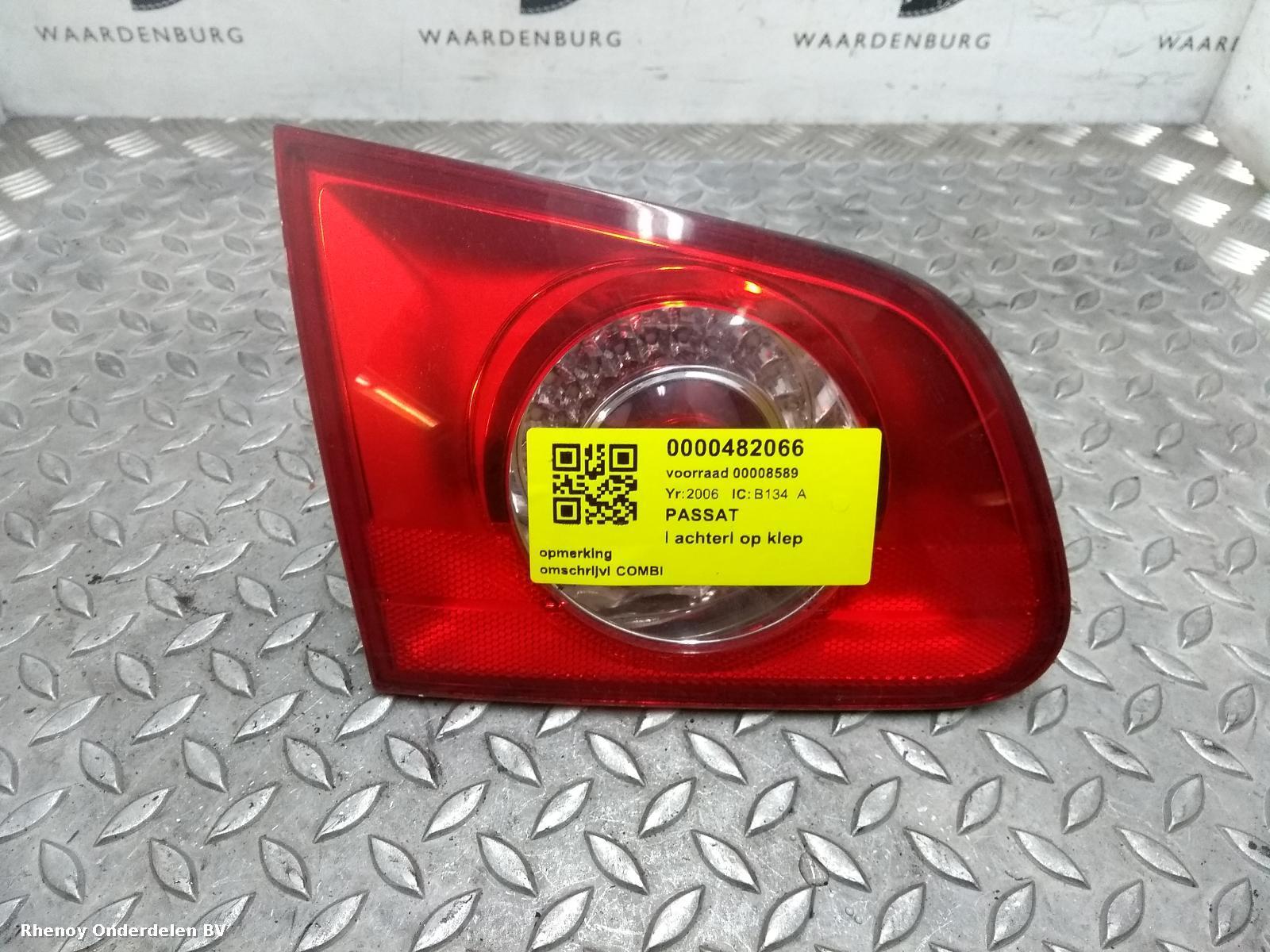 Bekijk Auto-onderdeel ACHTERLICHT L VOLKSWAGEN PASSAT 2006