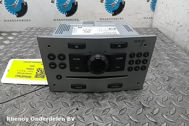 View Auto part A/V Equipment VAUXHALL / OPEL CORSA 2011