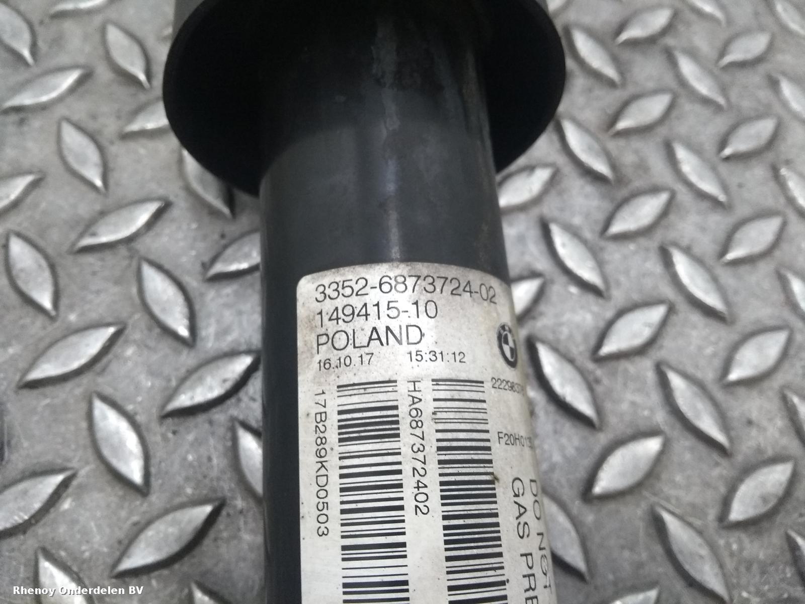 View Auto part VEERPOOT / SCHOKBREKER LA BMW 1 SERIES 2017