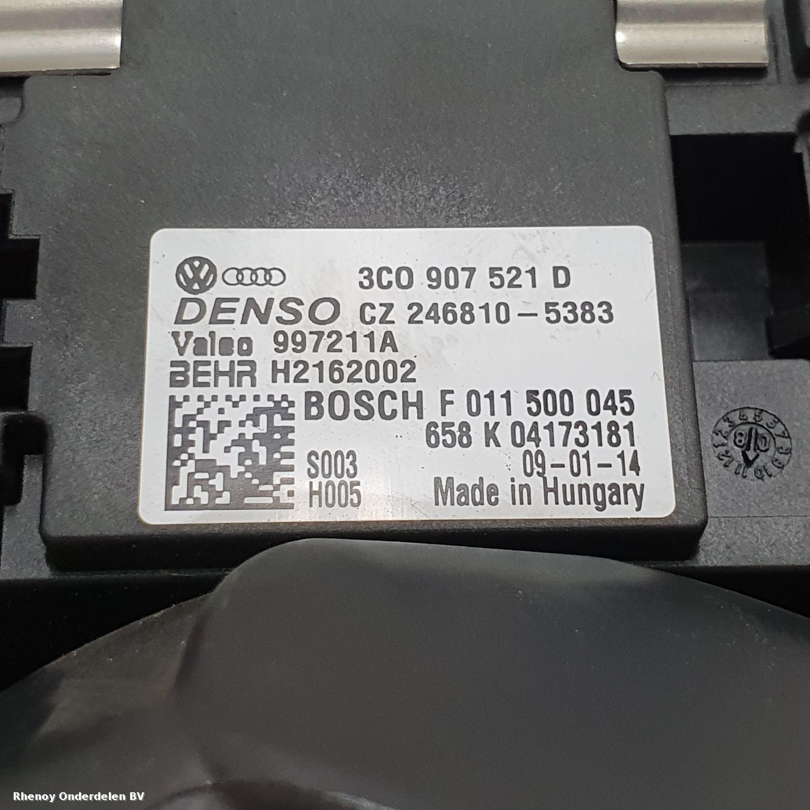2009 VOLKSWAGEN SCIROCCO KACHELMOTOR View Auto part KACHELMOTOR VOLKSWAGEN SCIROCCO 2009