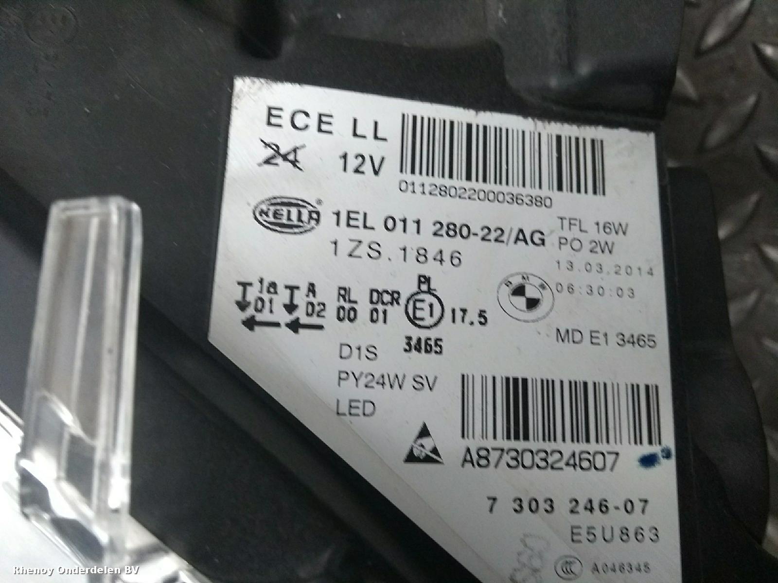 View Auto part KOPLAMP R BMW Z4 2014