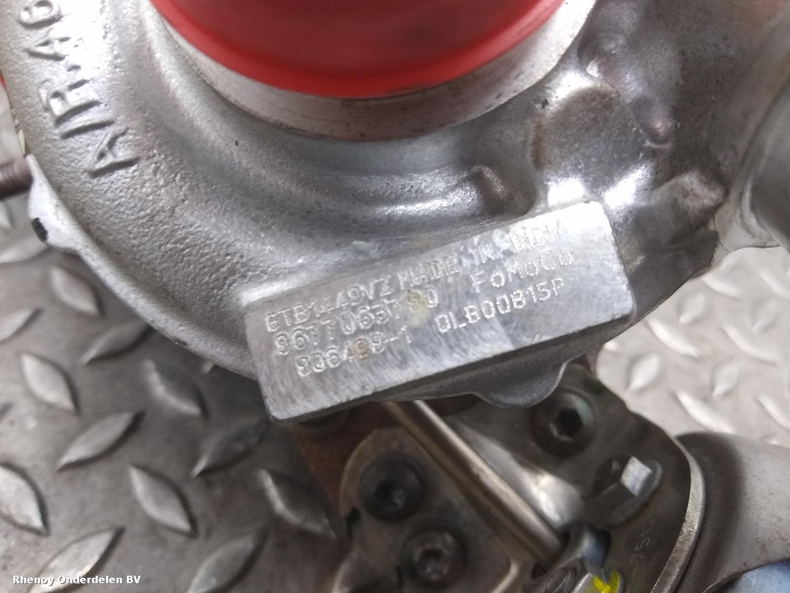 2012 FORD S MAX TURBO View Auto part TURBO FORD S MAX 2012