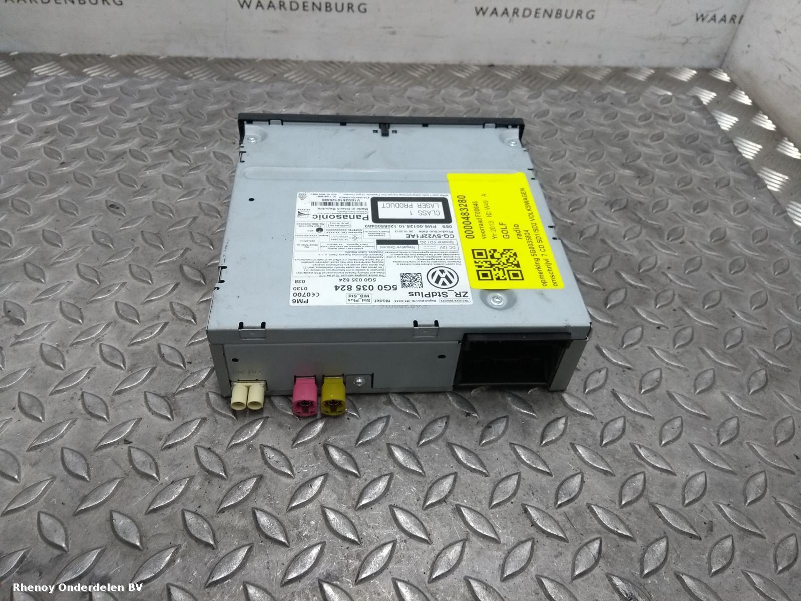 View Auto part A/V Equipment VOLKSWAGEN GOLF 2013
