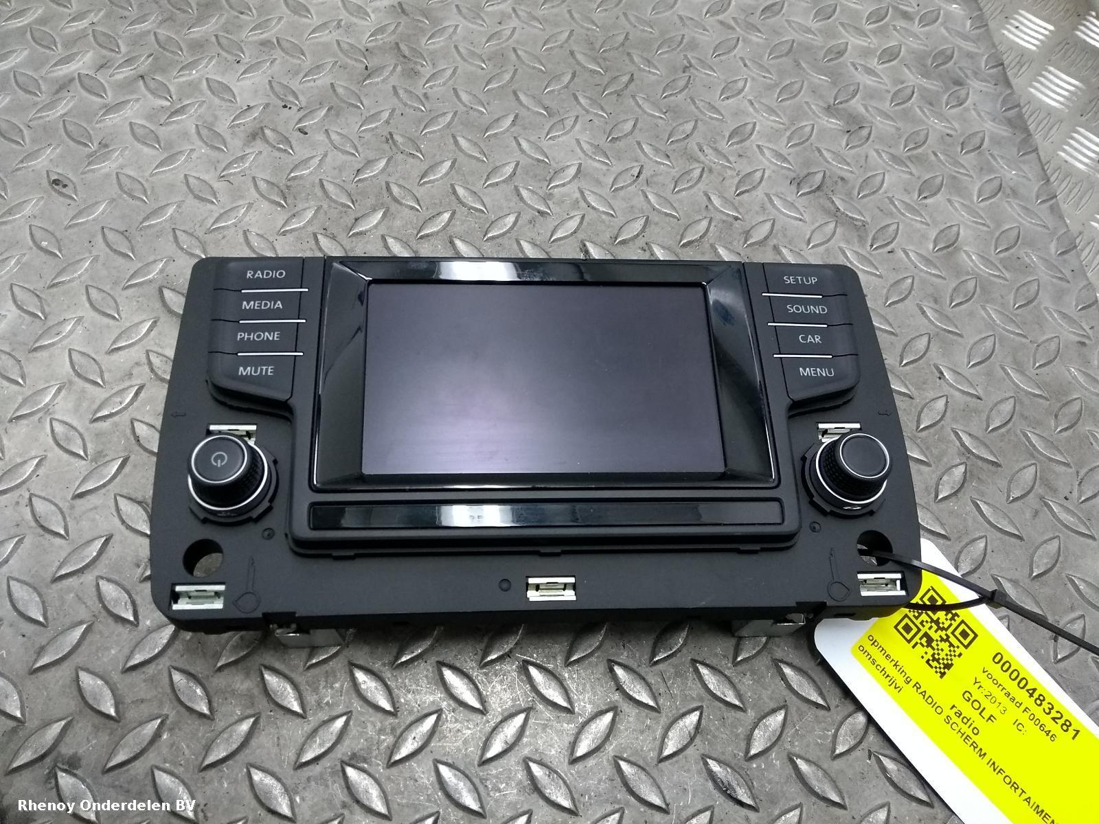 View Auto part A/V Equipment VOLKSWAGEN GOLF 2013