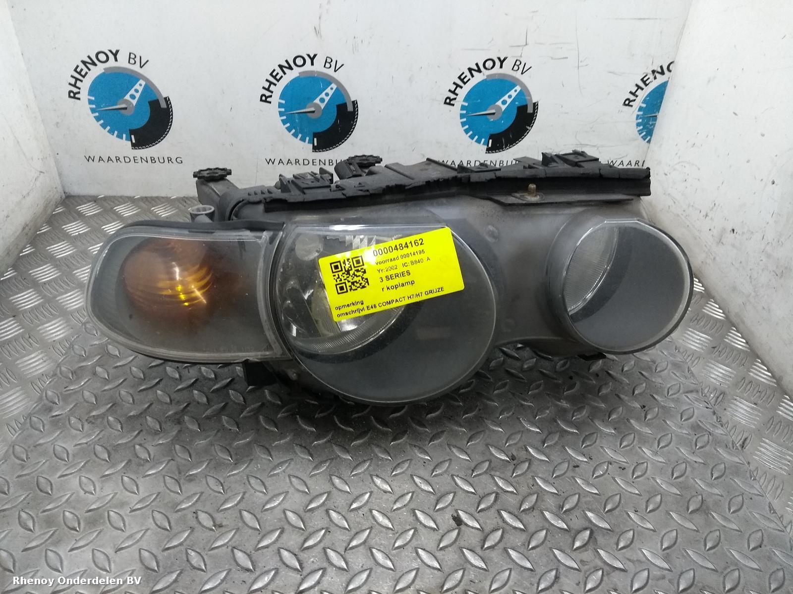 Bekijk Auto-onderdeel KOPLAMP R BMW 3 SERIES 2002