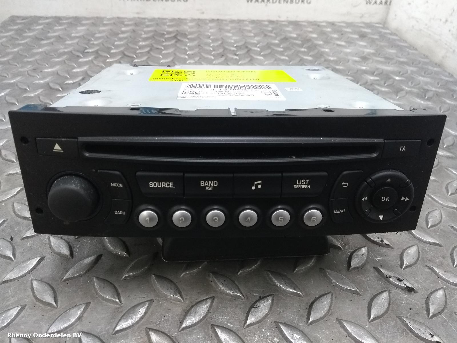 Bekijk Auto-onderdeel RADIO CITROEN BERLINGO 2016