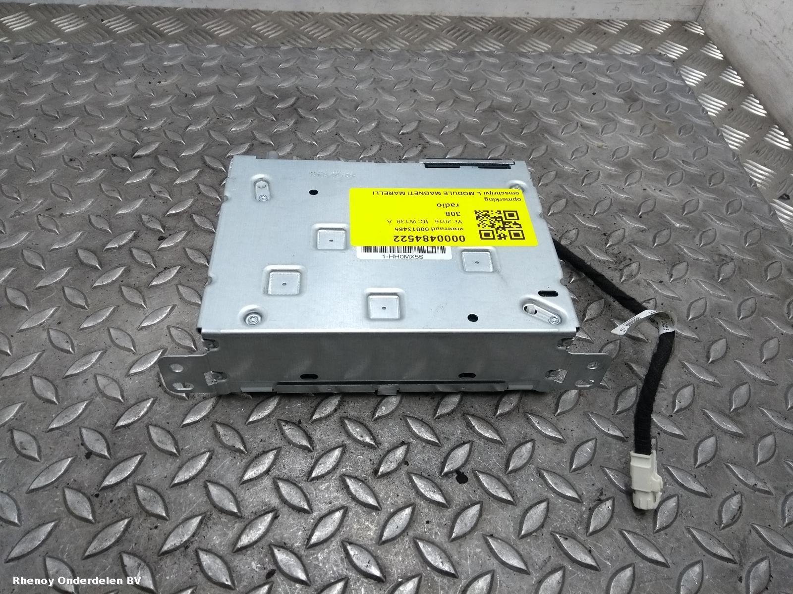 Bekijk Auto-onderdeel RADIO PEUGEOT 308 2016