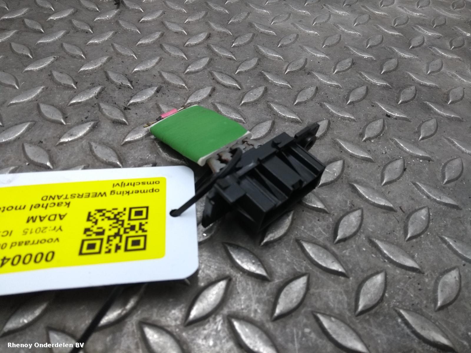 Bekijk Auto-onderdeel KACHELMOTOR OPEL / VAUXHALL ADAM 2015