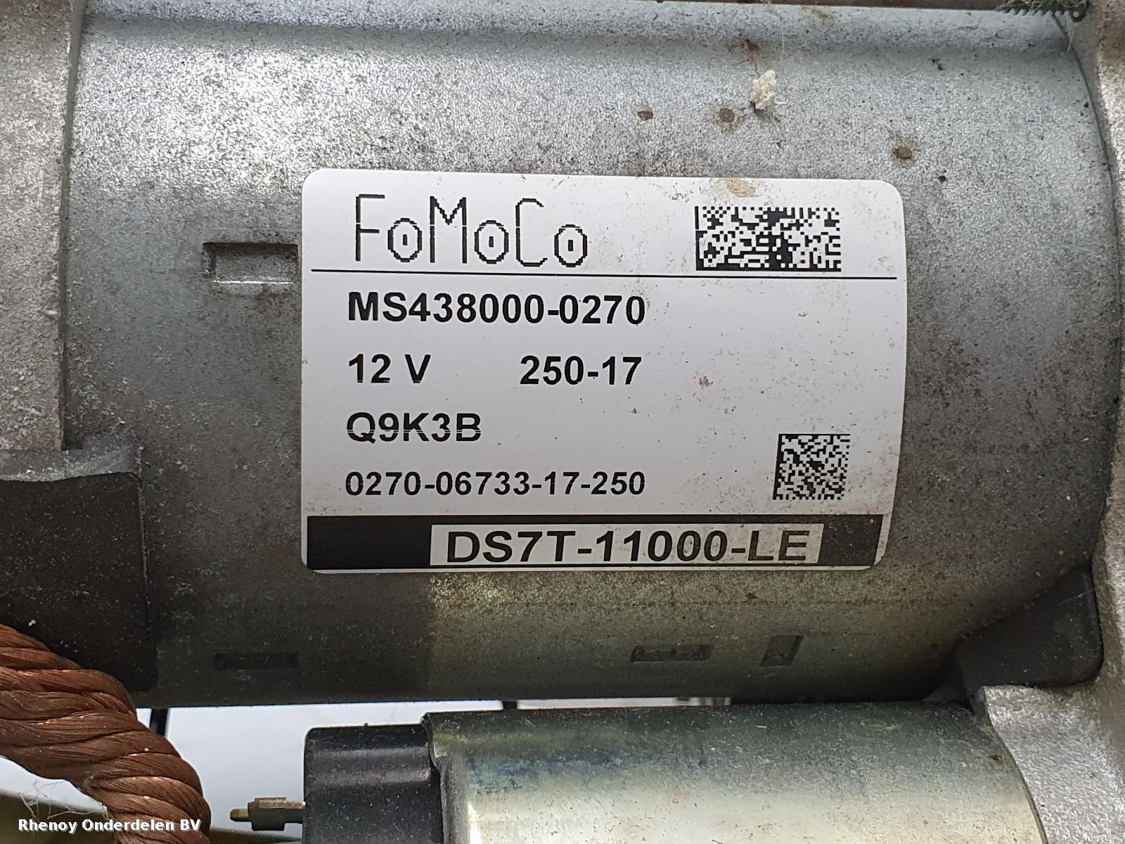 View Auto part STARTMOTOR FORD FOCUS C MAX 2017