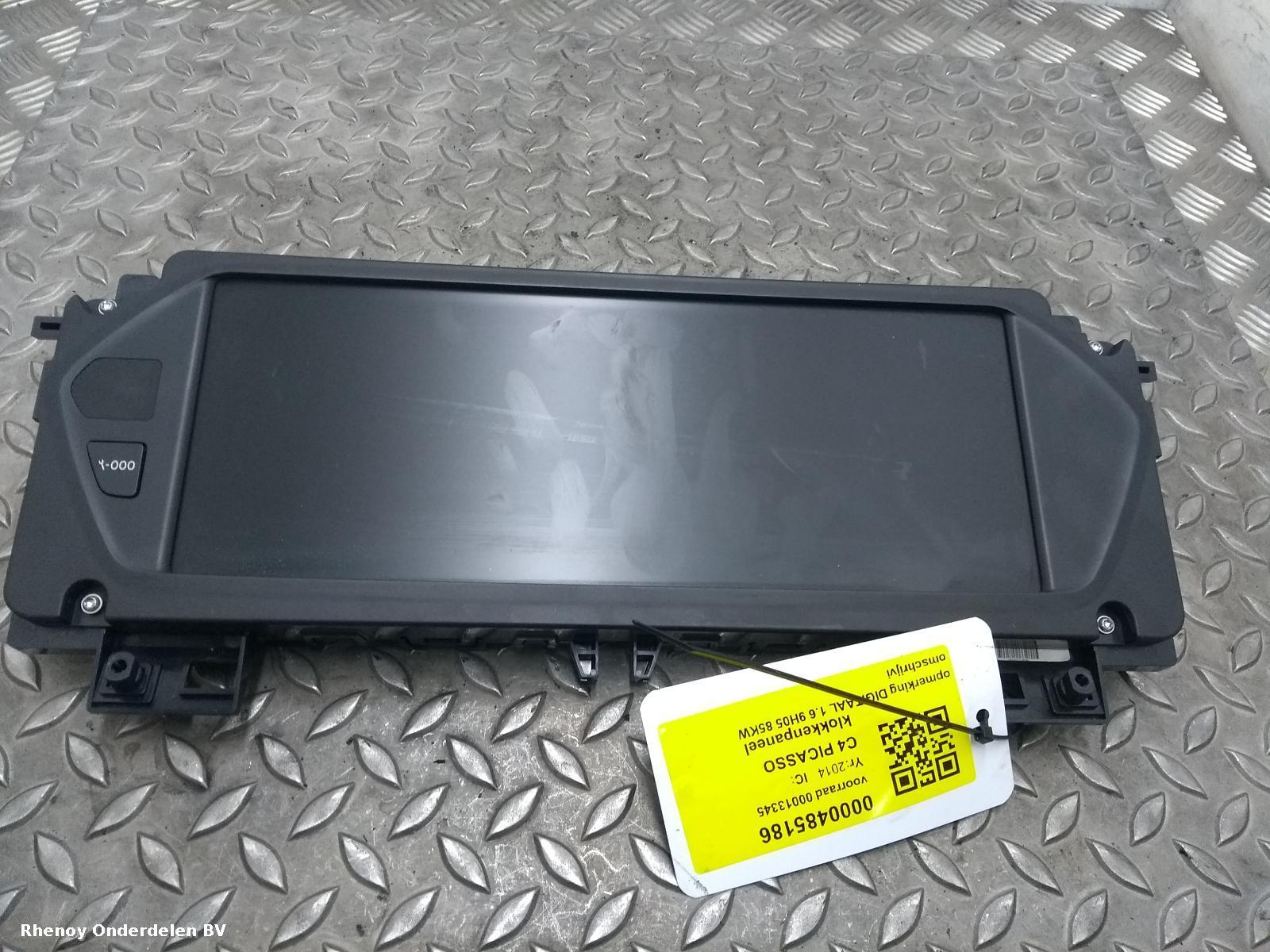 Bekijk Auto-onderdeel KLOKKENPANEEL CITROEN C4 PICASSO 2014