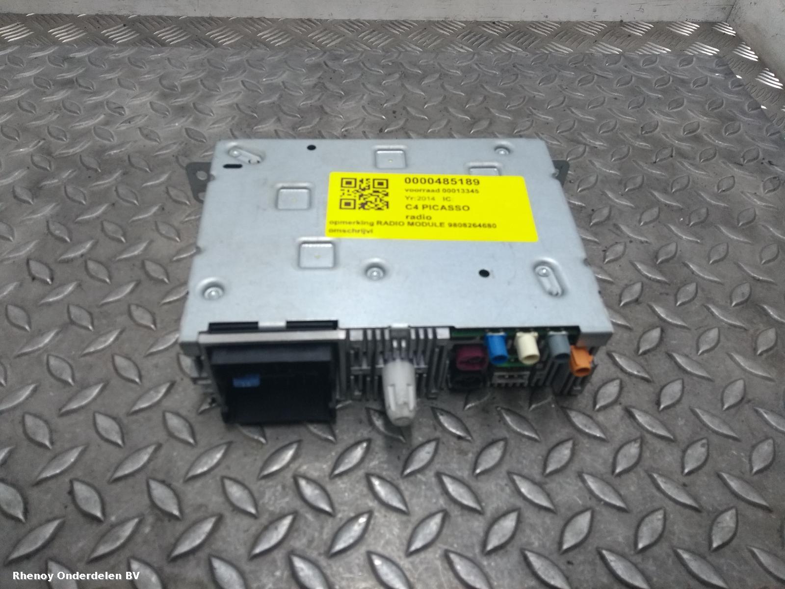 Bekijk Auto-onderdeel RADIO CITROEN C4 PICASSO 2014
